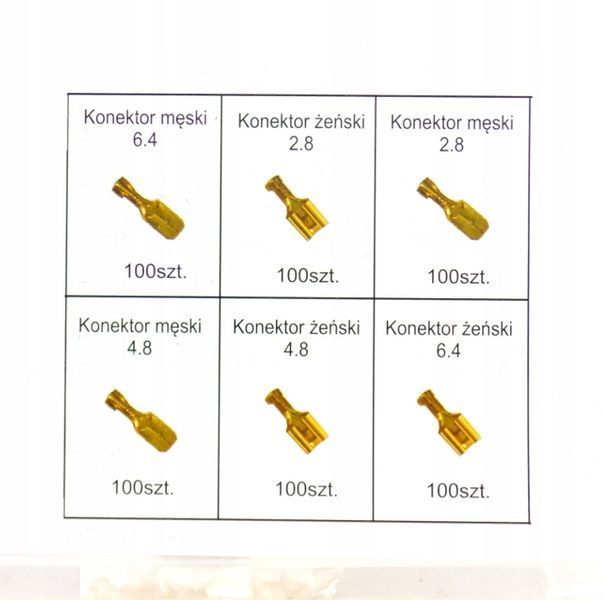 Набор из 600 автомобильных кабельных разъемов. GEKO G02829 G02829 фото