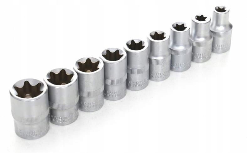 Торцеві ключі TORX E4-E24 Kraft&Dele KD10227 KD10227 фото