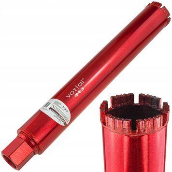 Коронка алмазная по бетону 52 MM 450 мм хвостовик 1 -1/4 UNC V04563 V04563 фото