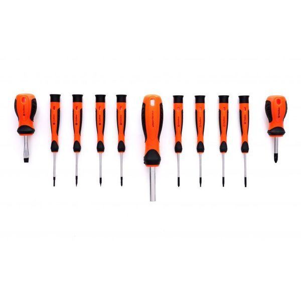 Набір викруток та біт 50 ел PH PZ H Torx магнітний наконечник підставка Kraft&Dele KD10950 KD10950 фото