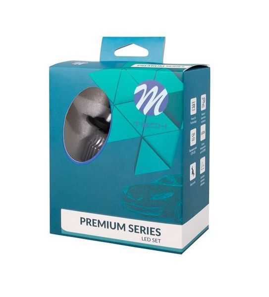 Комплект світлодіодів серії M-TECH PREMIUM H4 6500К 5901508550576 фото