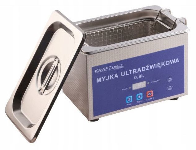 Портативний ультразвуковий очисник Ультразвукова ванна 0.8 Kraft Dele KD504 KD504 фото