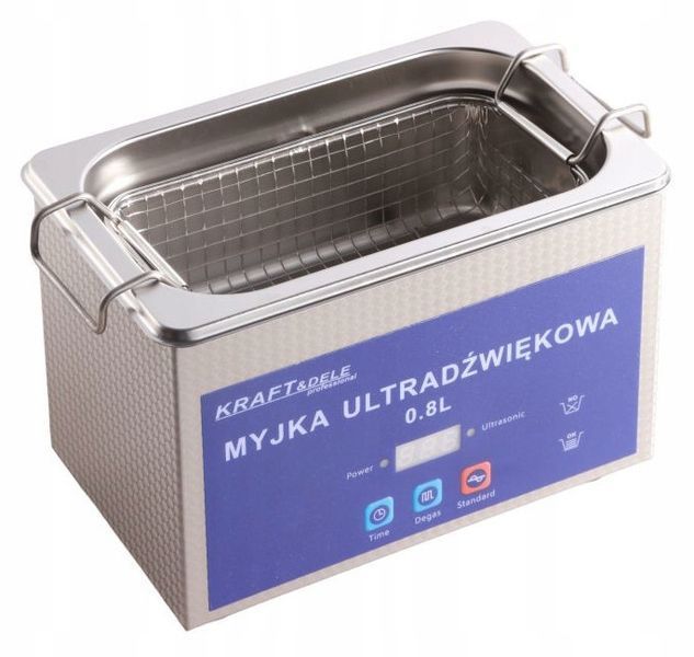 Портативний ультразвуковий очисник Ультразвукова ванна 0.8 Kraft Dele KD504 KD504 фото