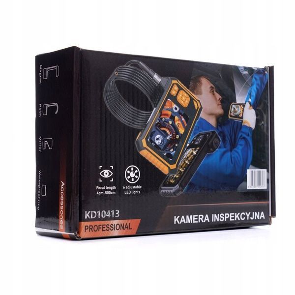 Цифрова інспекційна акумуляторна (2600 mAh) камера з РК-дисплеєм 4.3" Kraft&Dele KD10413 KD10413 фото