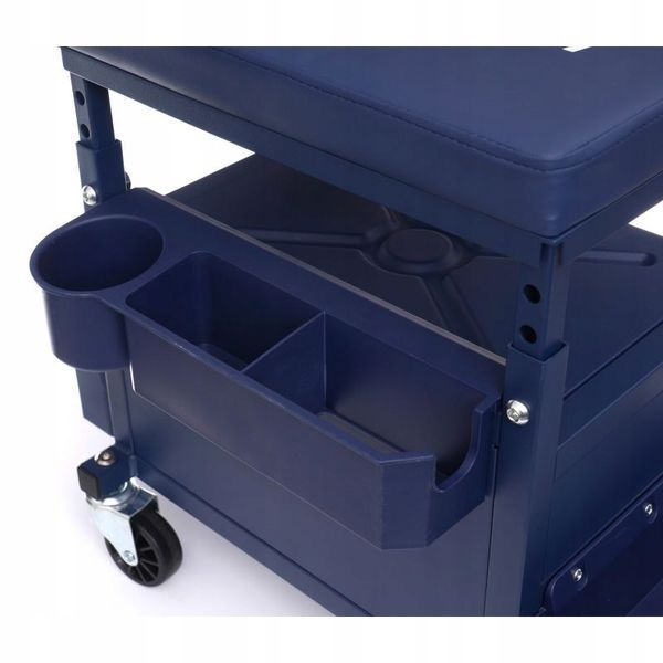 Табуретка на колесах с органайзером 70x38x43 см. Kraft&Dele KD10761 KD10761 фото