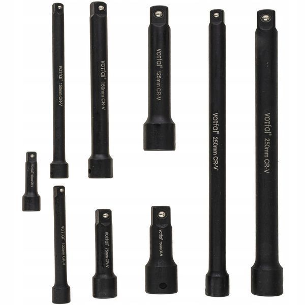 Набор ударных удлинителей для торцевых головок 1/4"/3/8"/1/2" Vorfal V08268 V08268 фото