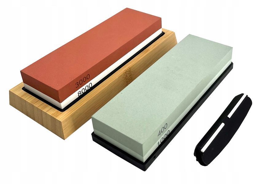 Камни для заточки ножей 400/1000 3000/8000 Kraft&Dele KD10576 KD10576 фото