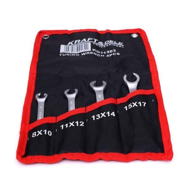 Ключі напіввідкриті для гальмівних шлангів Kraft&Dele KD11303 KD11303 фото