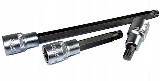 Набір торцевих ключів 1/2" шліцьових SPLINE 26 шт Silver S10634 S10634 фото